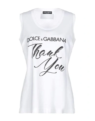 Dolce & Gabbana T-shirts In White