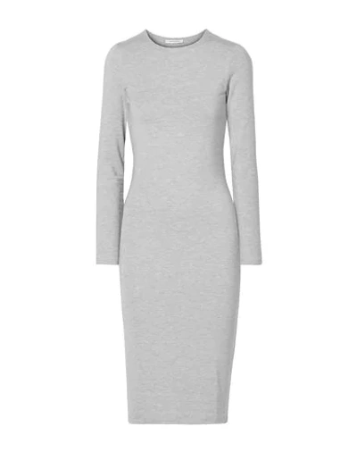 Ninety Percent Knee-length Dress In Light Grey