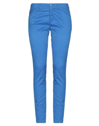 Armani Jeans Casual Pants In Blue