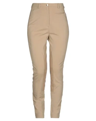 Burberry Casual Pants In Camel