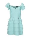 Elisabetta Franchi Short Dress In Light Green