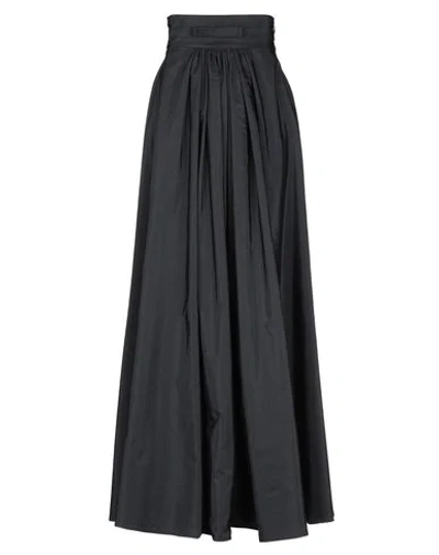 Manila Grace Long Skirts In Black