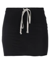 RICK OWENS Mini skirt