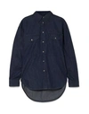 Goldsign Denim Shirts In Blue