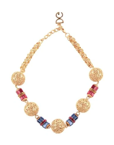 Dolce & Gabbana Necklaces In Gold
