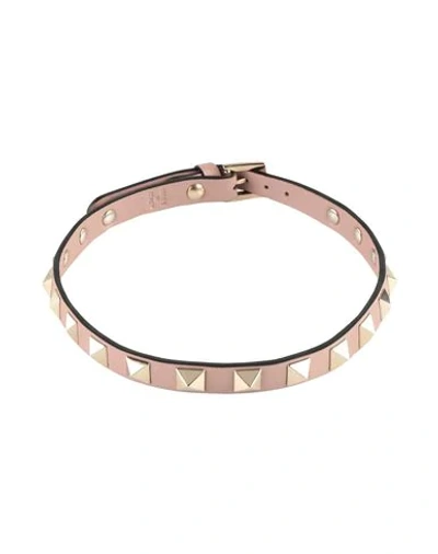 Valentino Garavani Bracelet In Pale Pink