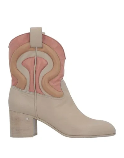 Laurence Dacade Ankle Boots In Apricot