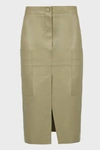 PETAR PETROV Ria Leather Pencil Skirt,820171