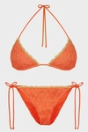 MISSONI Metallic-Trimmed Triangle Bikini,818215