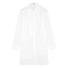 LOEWE WHITE ASYMMETRIC COTTON SHIRT,3107360