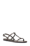 VALENTINO GARAVANI ROCKSTUD METALLIC STRAPPY SLINGBACK SANDAL,TW2S0T03NBR