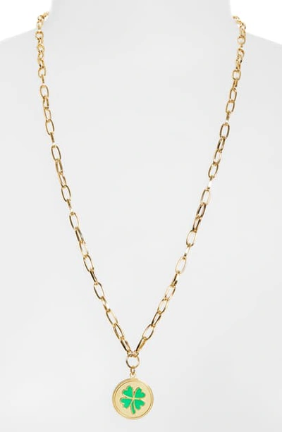 Wilhelmina Garcia Yin Yang Adjustable Y-necklace In Black/ Gold