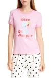 Marc Jacobs Magda Archer Printed Cotton-jersey T-shirt In Pink