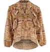 Chufy Nina Printed Cotton And Silk-blend Blouse In Nina Print