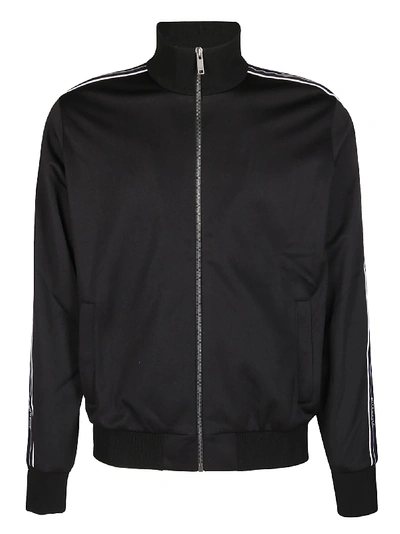 Givenchy Black Logo-jacquard Jersey Track Jacket