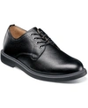Florsheim Boys' Supacush Plain Leather Lace-up Oxfords - Toddler, Little Kid, Big Kid In Blk Tumble
