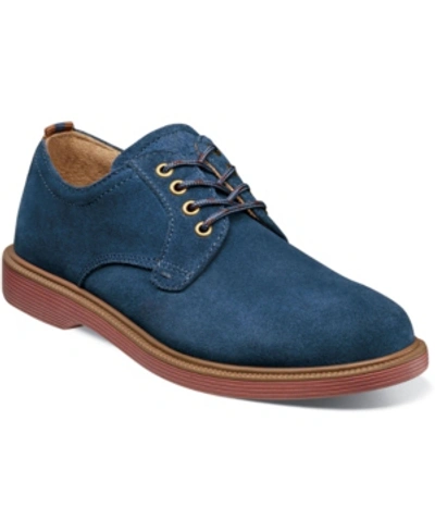 Florsheim Boys' Supacush Suede Lace-up Oxfords - Toddler, Little Kid, Big Kid In Navy