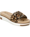 Sam Edelman Ariane Platform Slide Sandal In Brown Multi