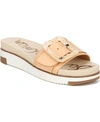 Sam Edelman Ariane Platform Slide Sandal In Sand