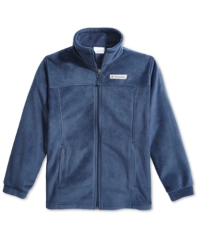 Columbia Big Boys Steens Mt Ii Fleece Jacket In Collegiate Navy