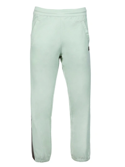 Acne Studios Pastel Green Paneled Lounge Pants In White