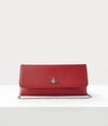 VIVIENNE WESTWOOD Victoria Clutch With Flap Red