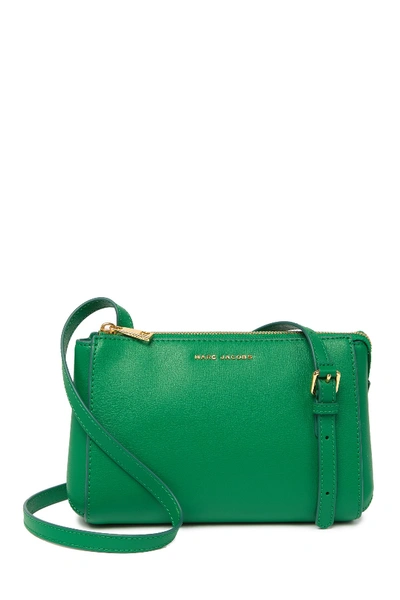 Marc Jacobs The Commuter Crossbody Bag In Pepper Green