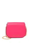 Marc Jacobs Avenue Leather Crossbody In Peony
