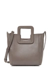 Tmrw Studio Tony Mini Satchel In Pewter Pebble