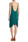 Elan Cover-up Slip Dress In Teal