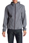 Tommy Hilfiger Soft Shell Fleece Active Hoodie In Hthr Grey