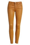 Ag The Legging Ankle Jeans In Leatheret Duck Canvas