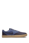 Nike Sb Check Solar Canvas Sneaker In 024 Grdirn/grdirn