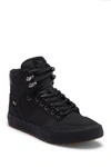 Supra Vaider Suede High-top Sneaker In Black-black/dark Gum