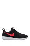 Nike Roshe One Running Sneaker In 039 Black/solrrd