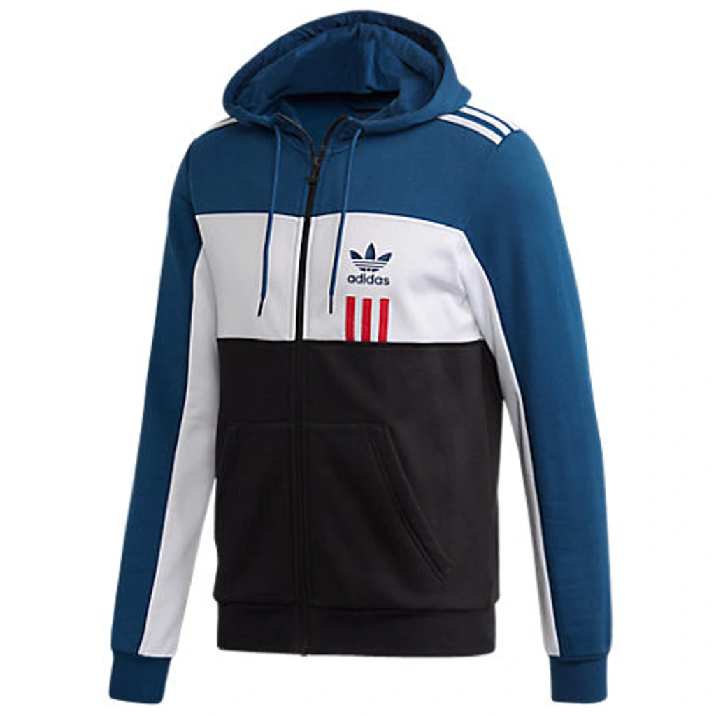 Adidas Originals Adidas Men's Originals Id96 Full-zip Hoodie In