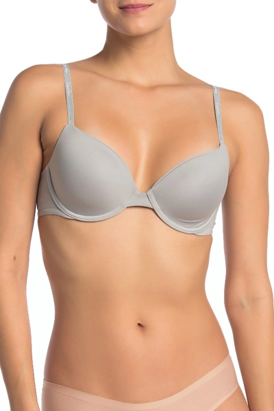 Calvin Klein Convertible Strap Lightly Lined Demi Bra (a-ddd Cups, Regular & Plus Size) In Gz7 Gaze