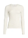 SPLENDID WOMEN'S SILVERSTAR SPARKLE RIB-KNIT TOP,0400011818683