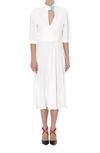 OFF-WHITE OFF-WHITE ROMANTIC CREPE DRESS,11200236