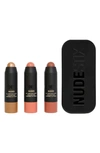 Nudestix Mini Nudies 3-piece Kit 3 X 0.07 oz/ 1.8 G