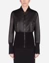 DOLCE & GABBANA LEATHER JACKET