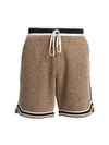 JOHN ELLIOTT Boucle-Knit Game Shorts