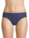 Dkny Classic Stretch Thong In Navy