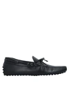 TOD'S TOD'S MAN LOAFERS BLACK SIZE 8.5 SOFT LEATHER,44987041KG 15