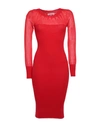 Blumarine Midi Dress In Red