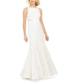 ADRIANNA PAPELL LACE BRIDAL GOWN