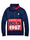 POLO RALPH LAUREN POLO ACTIVE ZIP PULLOVER,400012034435