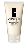 CLINIQUE DEEP COMFORT HAND & CUTICLE CREAM, 2.6 OZ,6W3T01