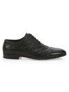 BURBERRY Menningson Leather Evening Derby Shoes