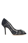 DOLCE & GABBANA LACE BELLUCCI PUMPS,182450NDE000002-80652